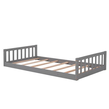 Twin-Over-Twin-Over-Twin Triple Bed with Built-in Ladder and Slide