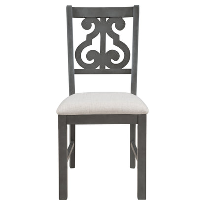 5-Piece Round Dining Table Set