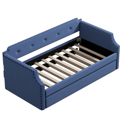 Emily Upholstered Daybed with Trundle