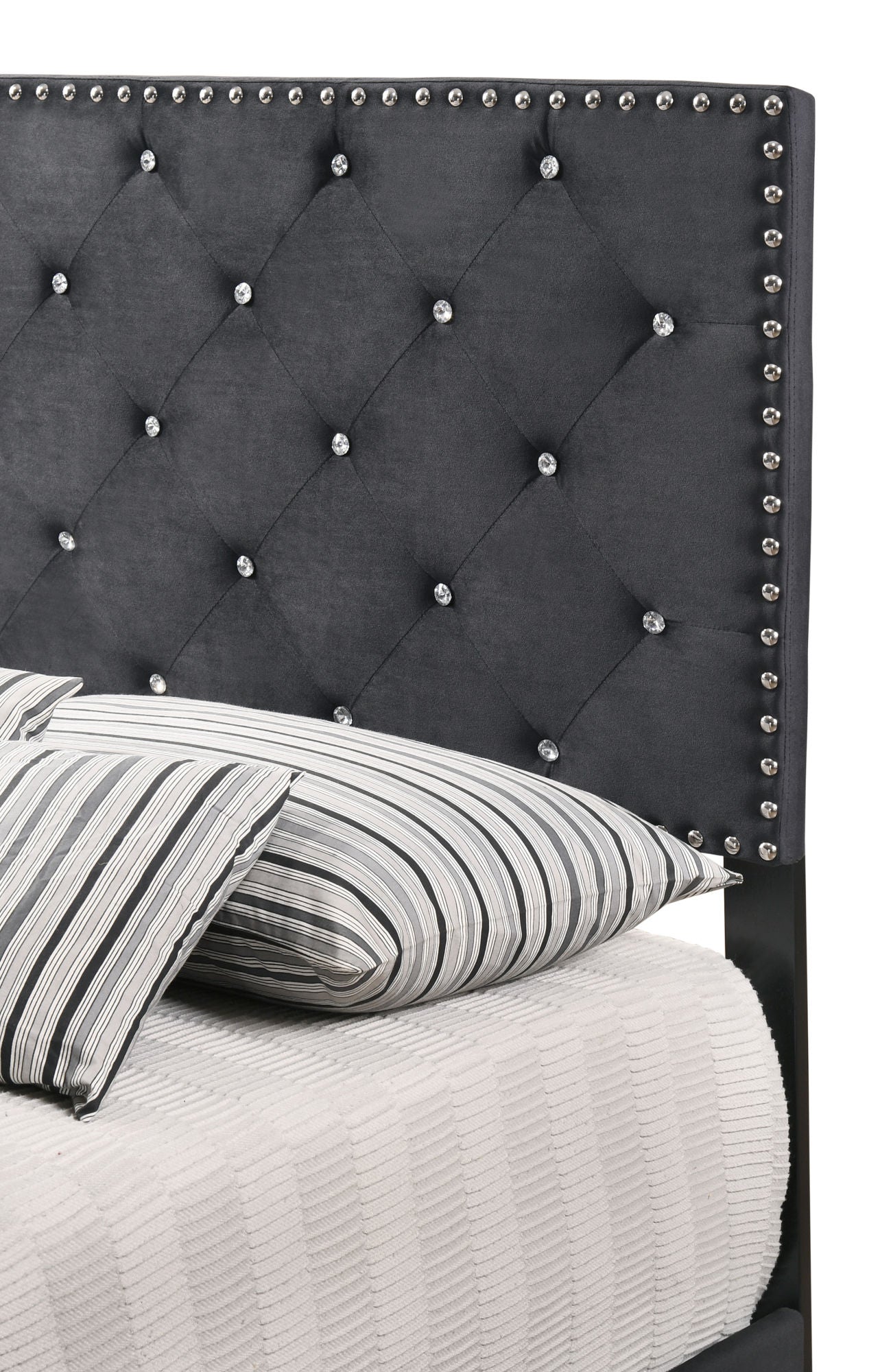 suffolk twin bed , black