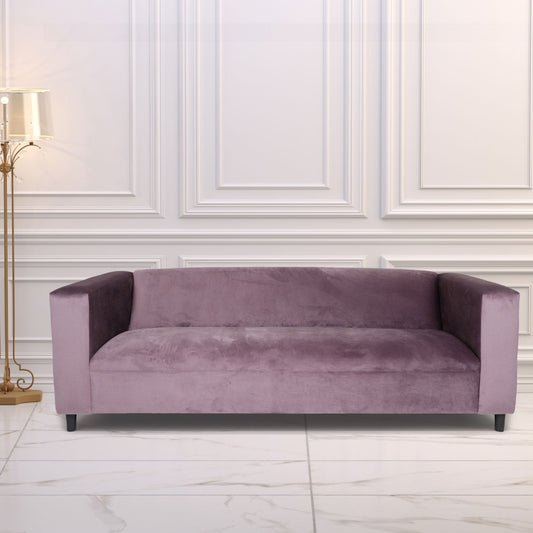 Ava Velvet Sofa, Lavender