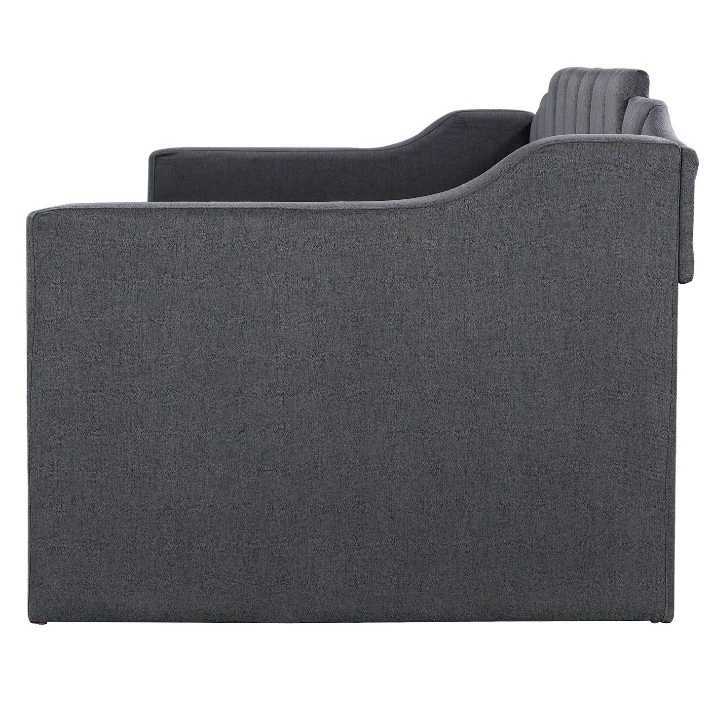 upholstered twin daybed with trundle