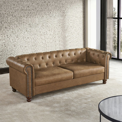 Classic Traditional Upholstered Sofa