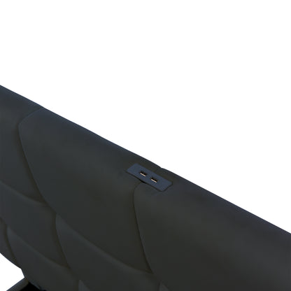 3-Pieces Upholstered Bedroom Sets with LED Lights ,Hydraulic Storage System, and USB Charging Station