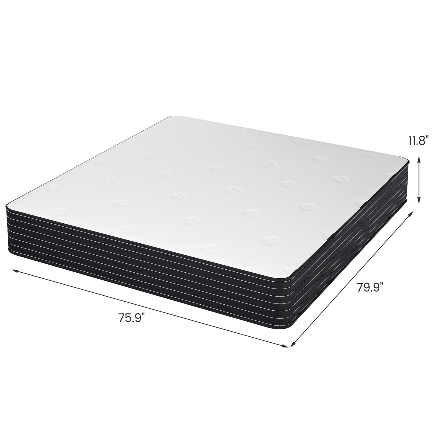 memory foam hybrid king size mattresses in a box with individual pocket spring breathable comfortable for sleep supportive and pressure relief