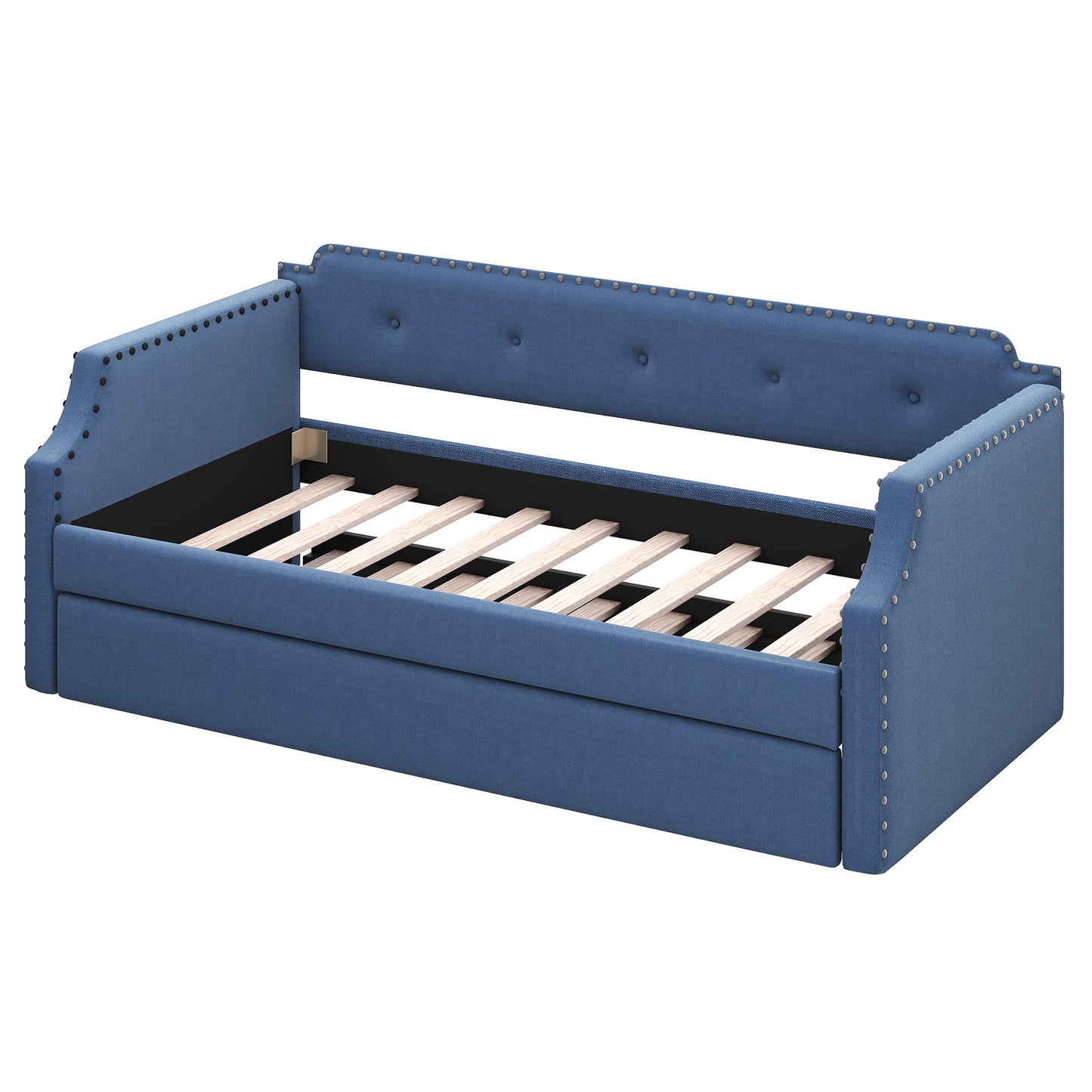 emily upholstered daybed with trundle