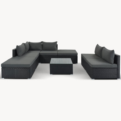 8-Pieces Outdoor Patio Furniture Sets