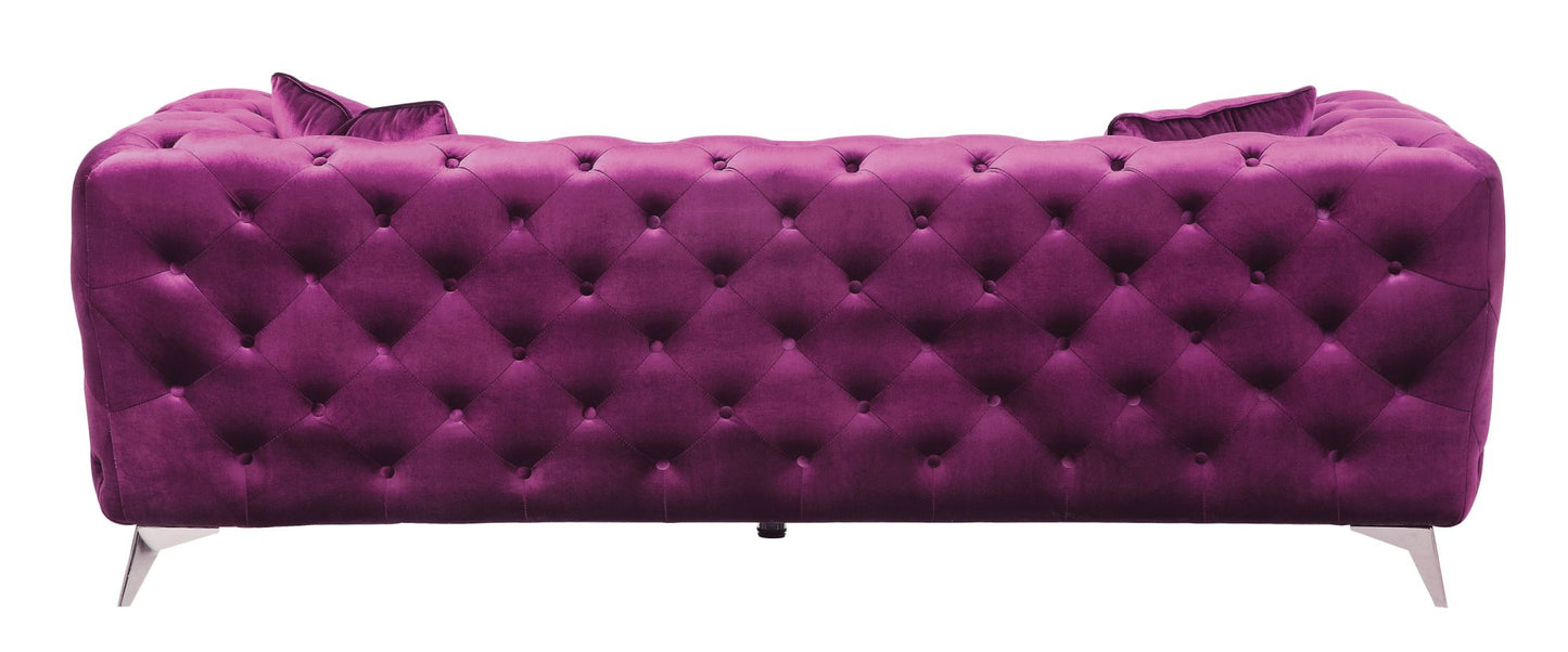 acme atronia sofa, purple
