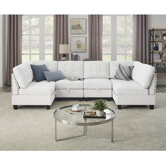 Shelby U shape Modular Sectional Sofa