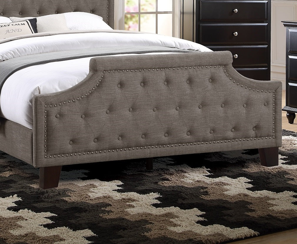 tufted eastern king size bed