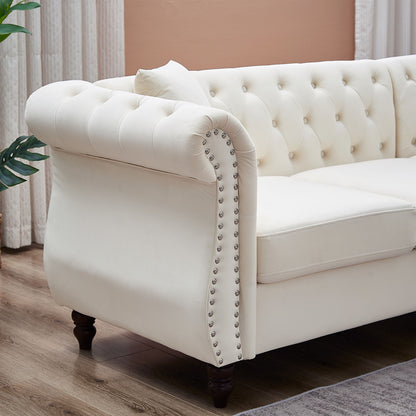 Chesterfield L-Shaped Sectional