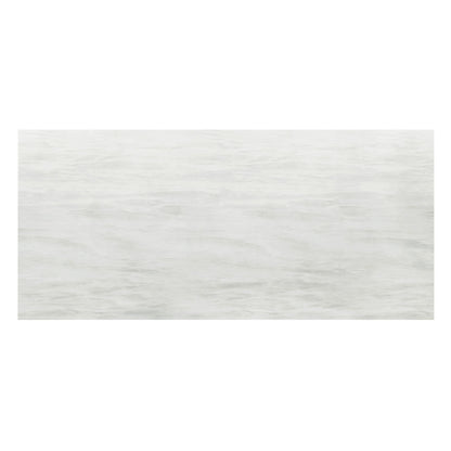 ACME Fadri Dining Table, Engineering Marble, Mirrored Silver & Gold Finish