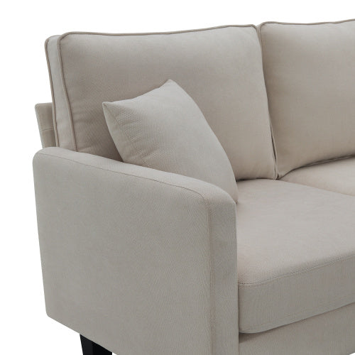terry 5-seat couch set with chaise with 3 pillows