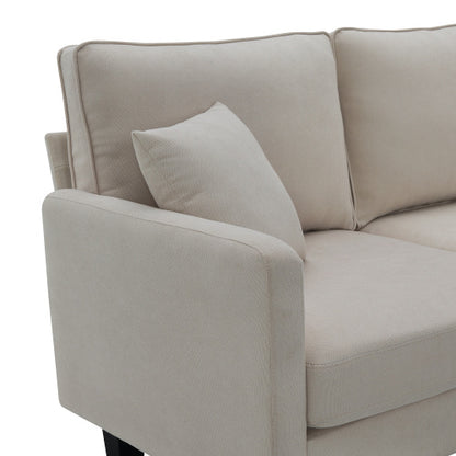Terry 5-Seat Couch Set with Chaise with 3 Pillows