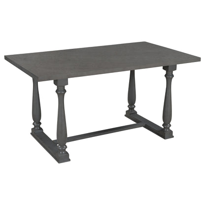 Upholstered 6-Piece Dining Table Set