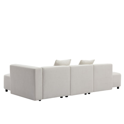 L-Shaped Luxury Sectional Sofa