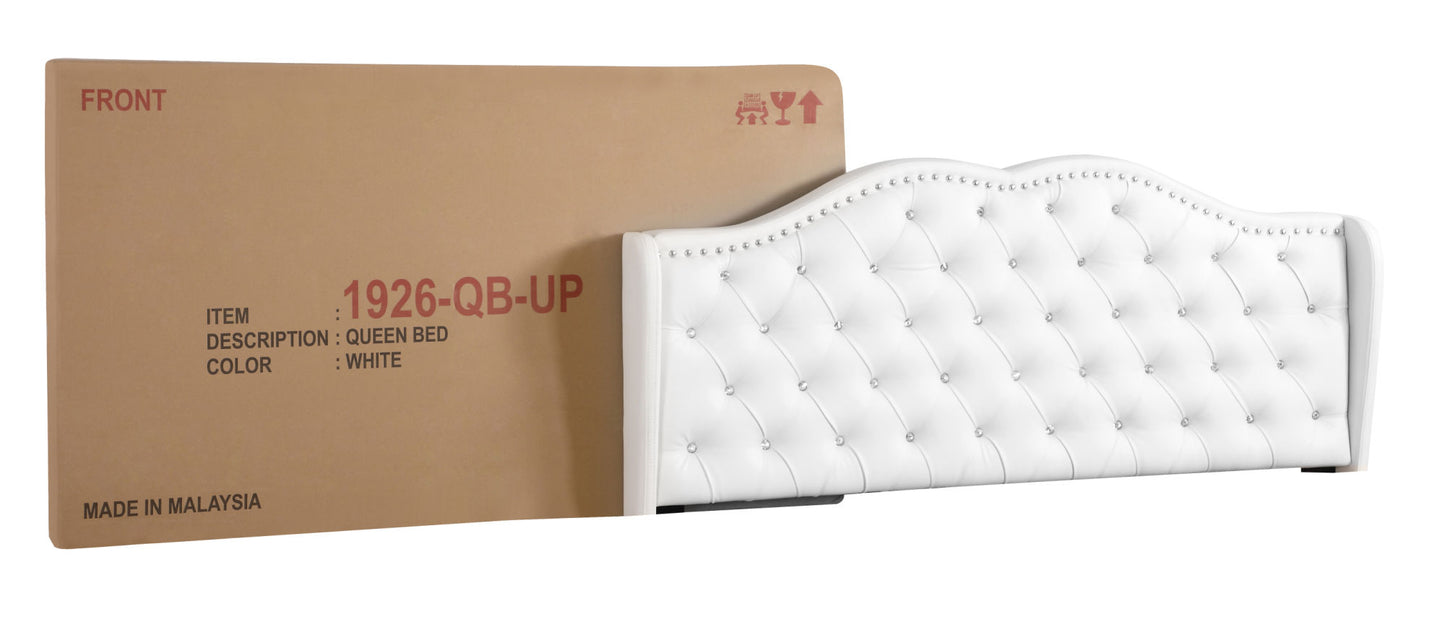 joy  king upholstered bed
