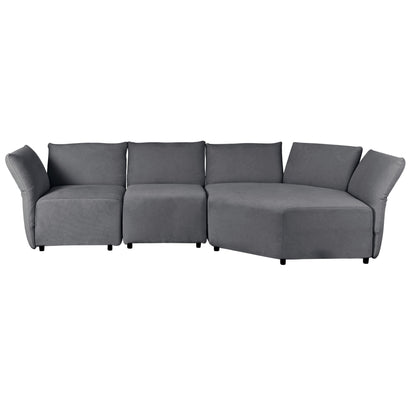 Ustyle Stylish Sofa Set, Grey
