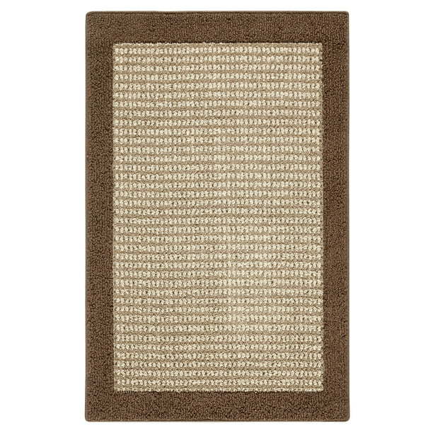 machine washable faux sisal gray indoor accent rug set, 3-piece set