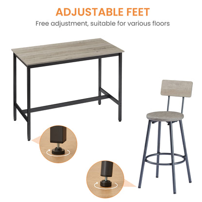 Pub High Dining Table 7 Piece Set