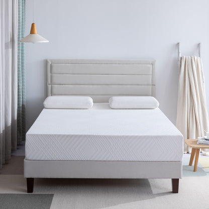 Twin 12 inch Gel Memory Foam Mattress for a Cool Sleep, Bed in a Box, Green Tea Infused, CertiPUR-US Certified, Made in USA