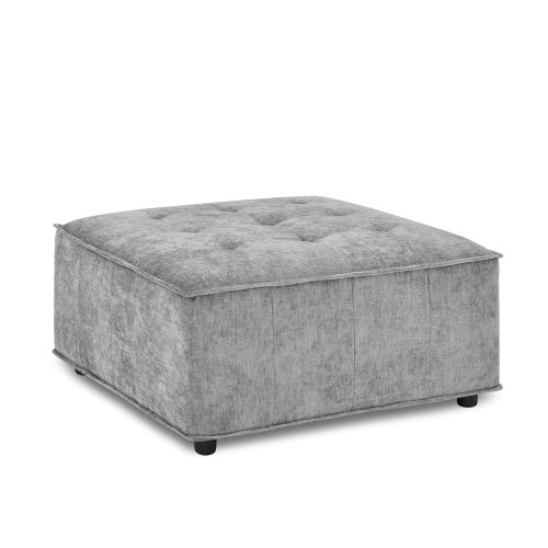 chenille l-shape modular sectional sofa