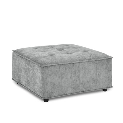 Chenille L-Shape Modular Sectional Sofa