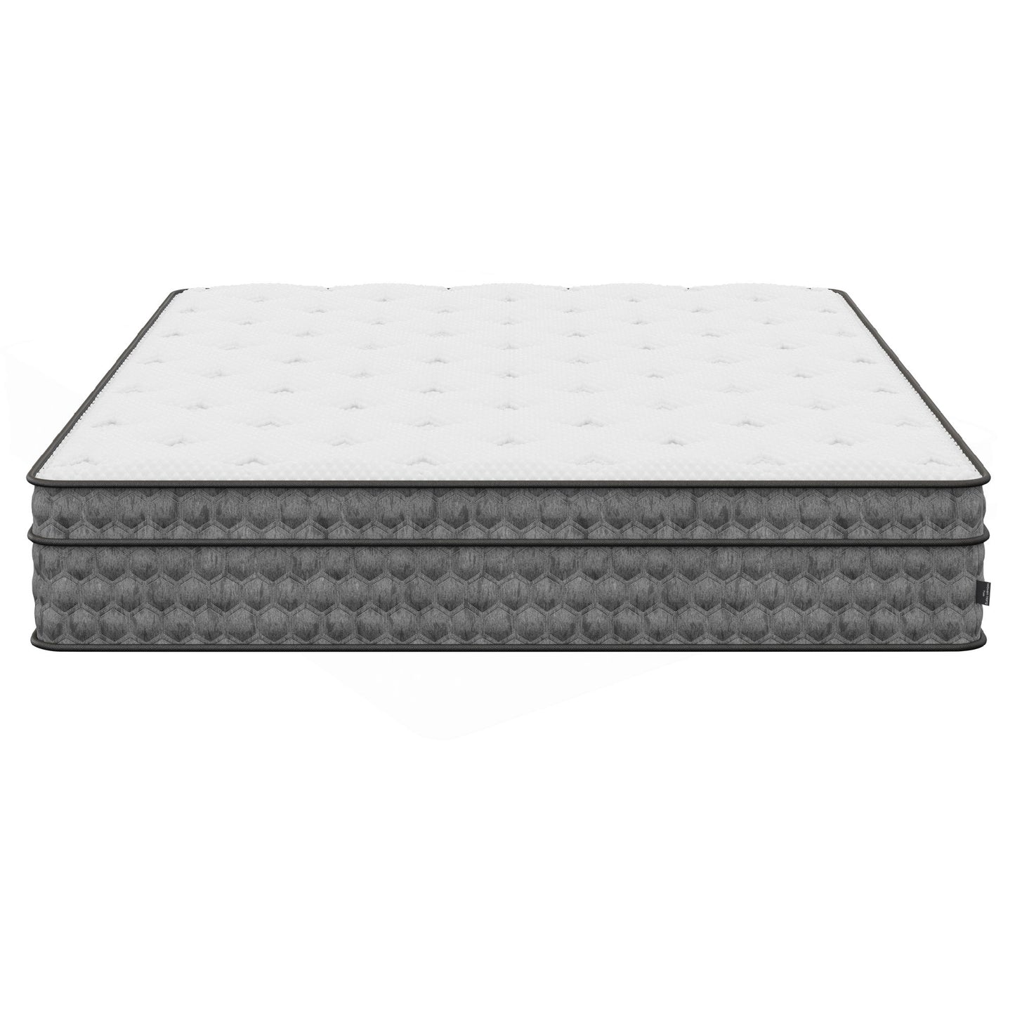 twin - zen cool gel hybrid euro-top 11" medium feel