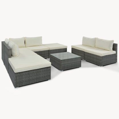 8-Pieces Outdoor Patio Furniture Sets