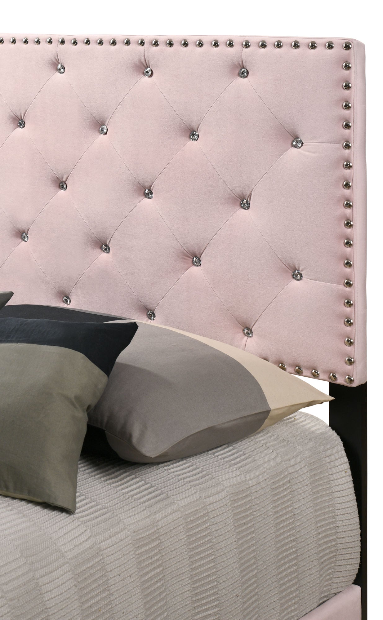 suffolk twin bed , pink