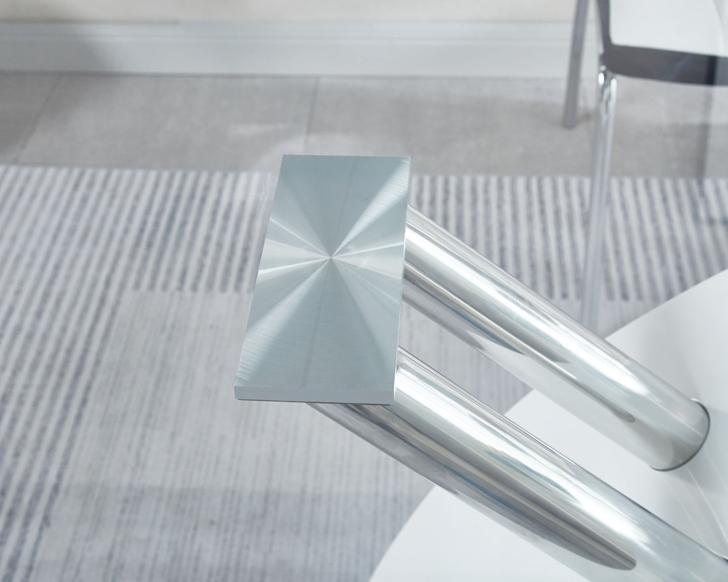 luxury glass top dining table