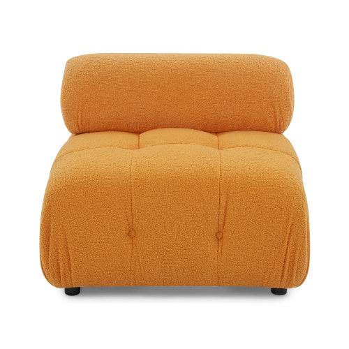button tufted modular sectional sofa, navy velvet