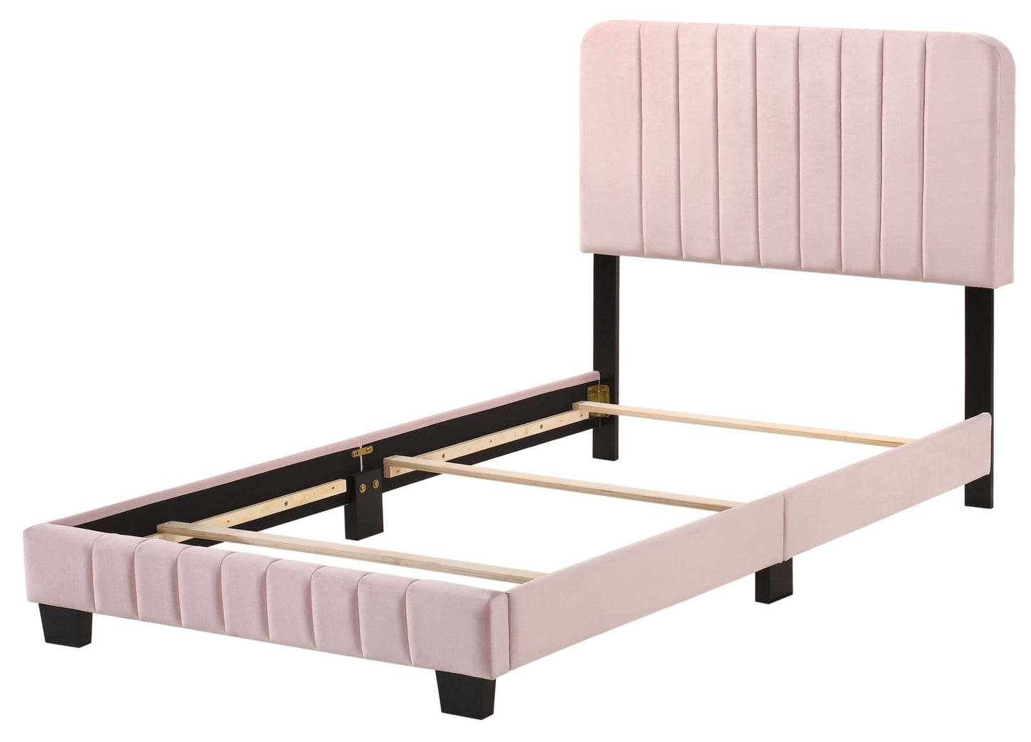 lodi twin bed , pink