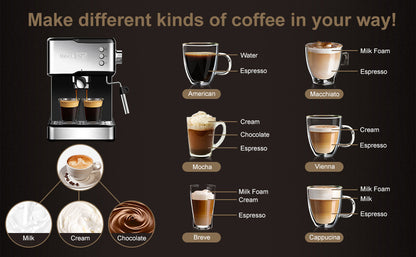 Geek Chef Espresso Machine