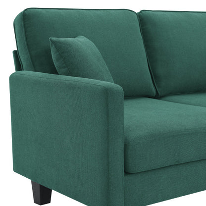 Terry 5-Seat Couch Set with Chaise with 3 Pillows