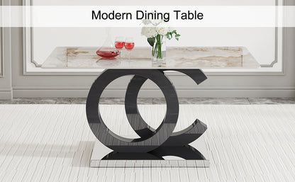 OC Shaped Dining Table