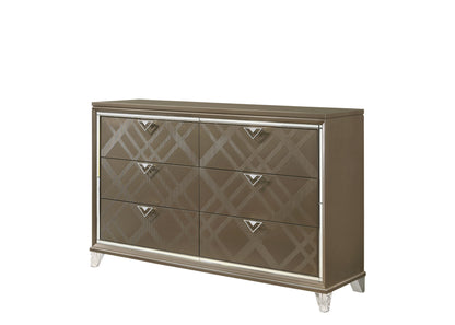 ACME Skylar Dresser, Dark Champagne