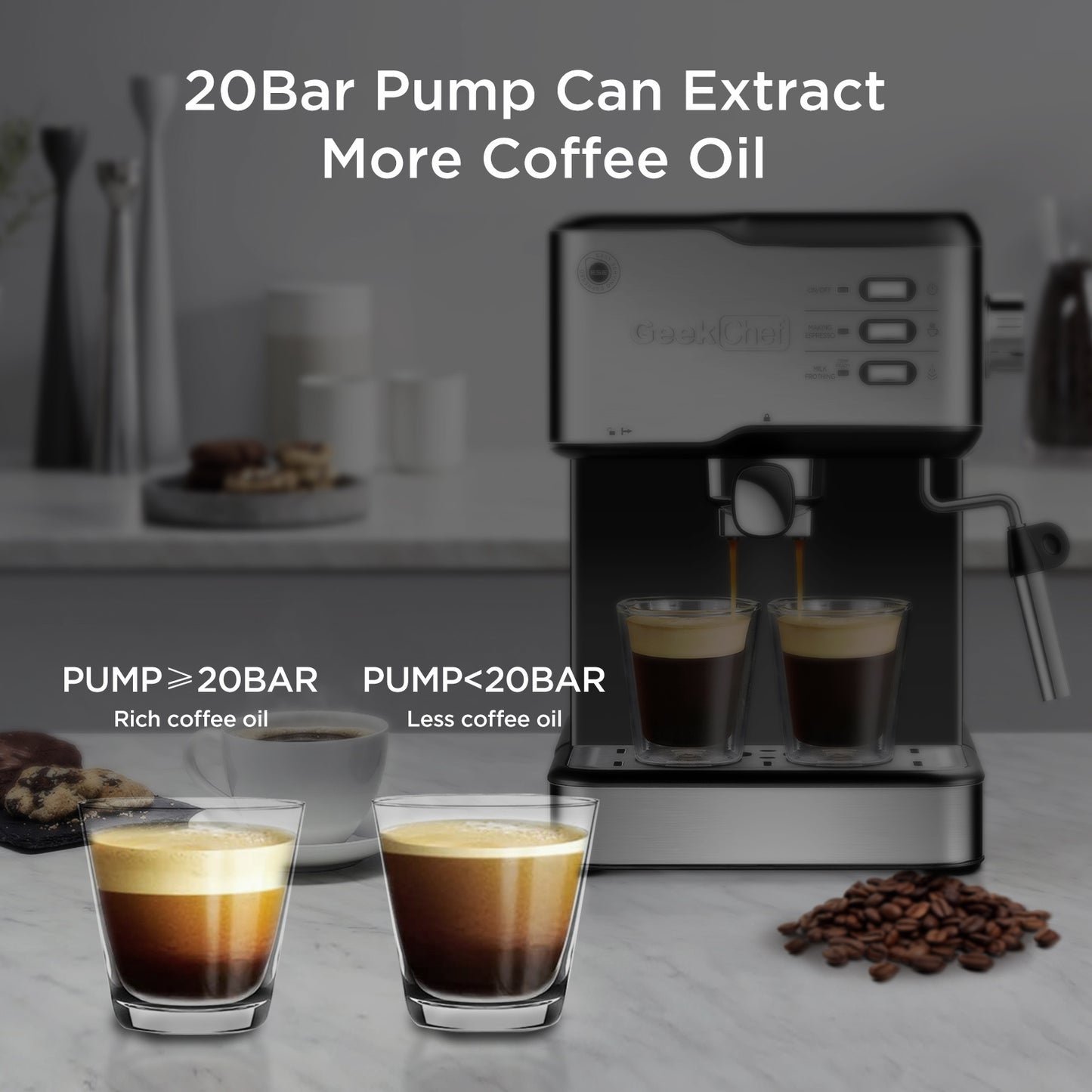 geek chef espresso machine