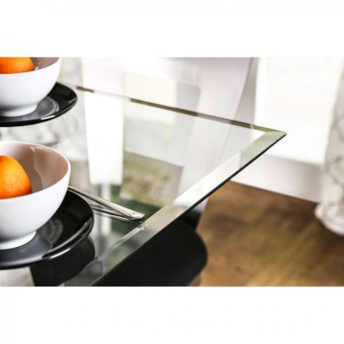gracious curved dining table