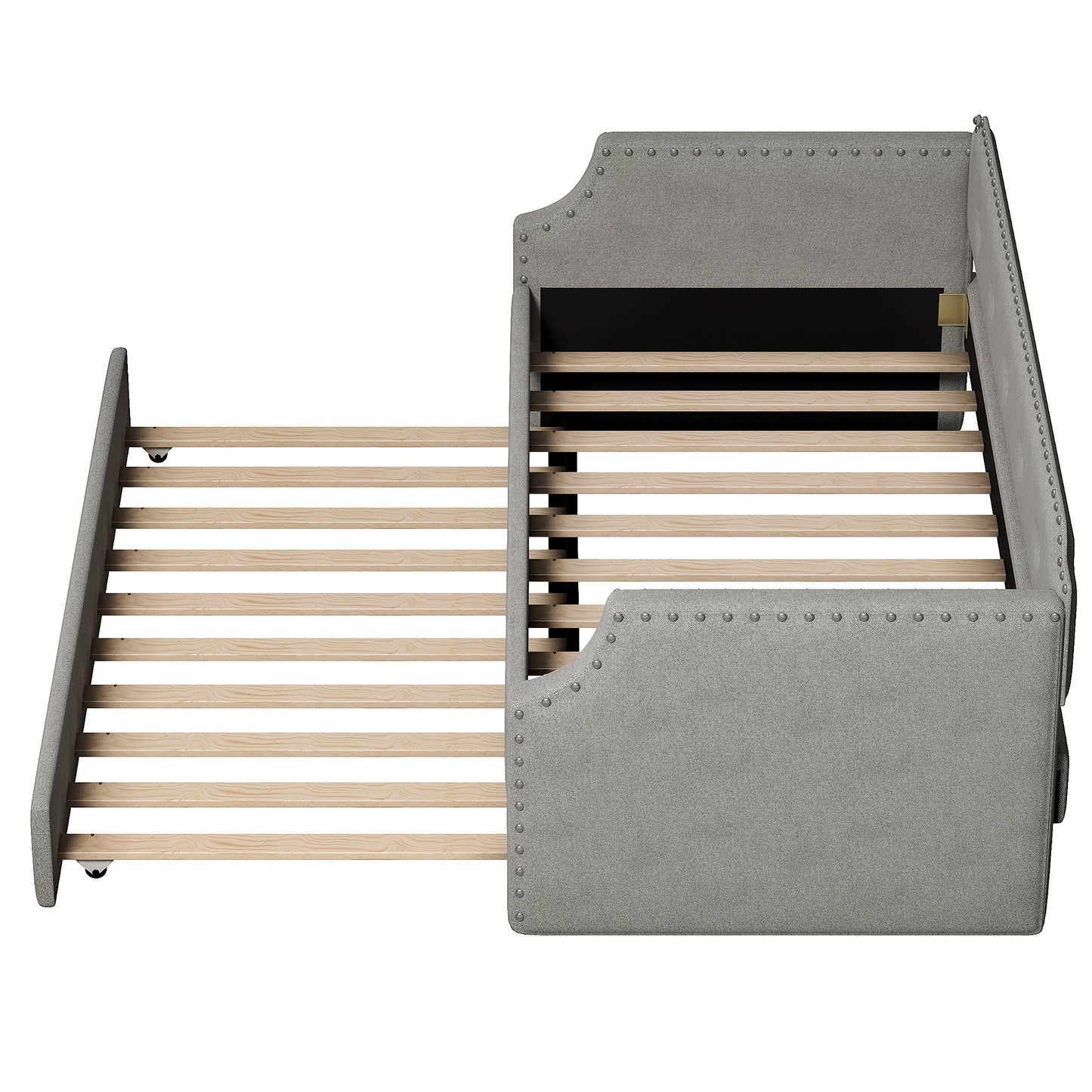 emily upholstered daybed with trundle