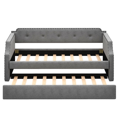 Emily Upholstered Daybed with Trundle