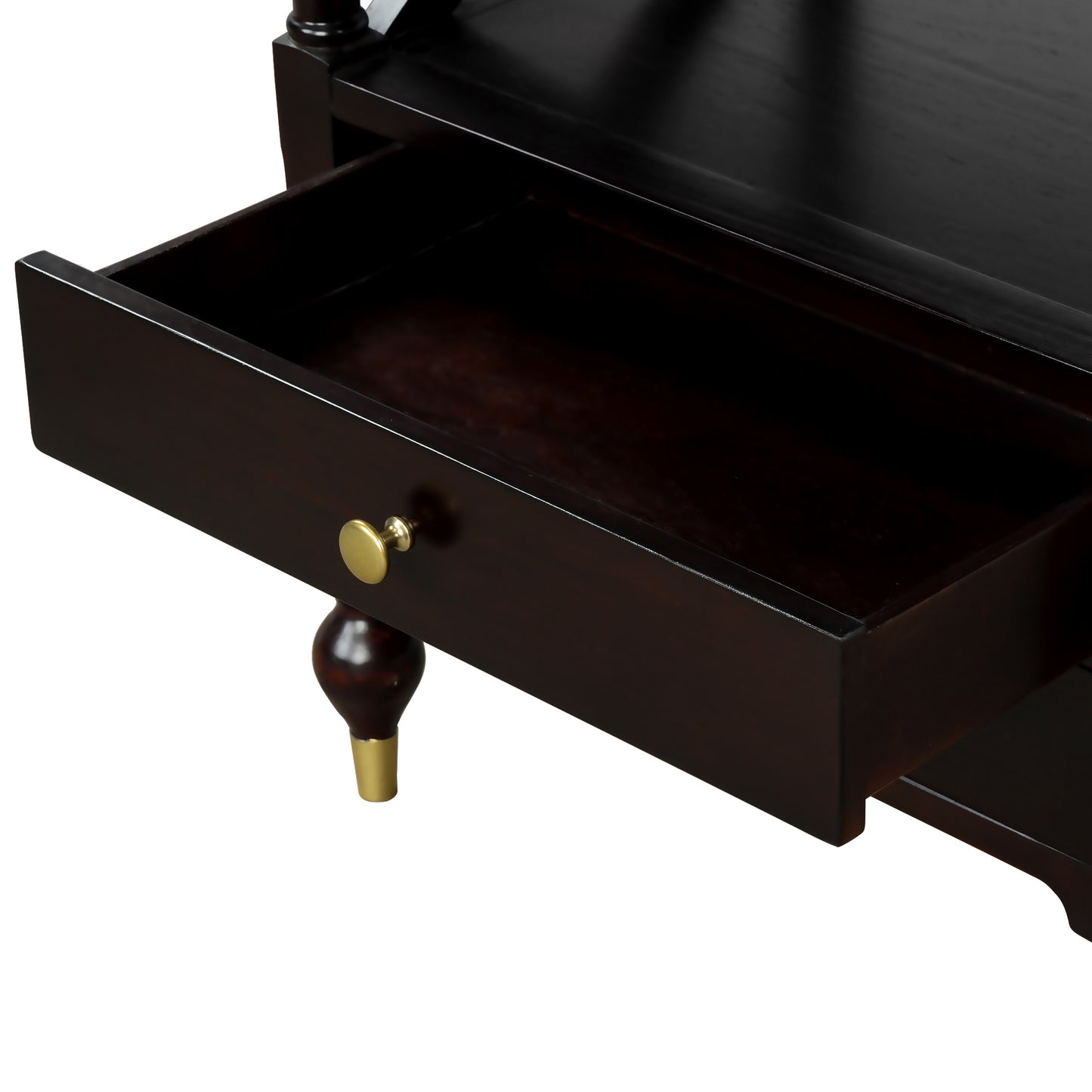 3 pieces bedroom set modern linen curved upholstered beige platform queen bed with two black cherry nightstands