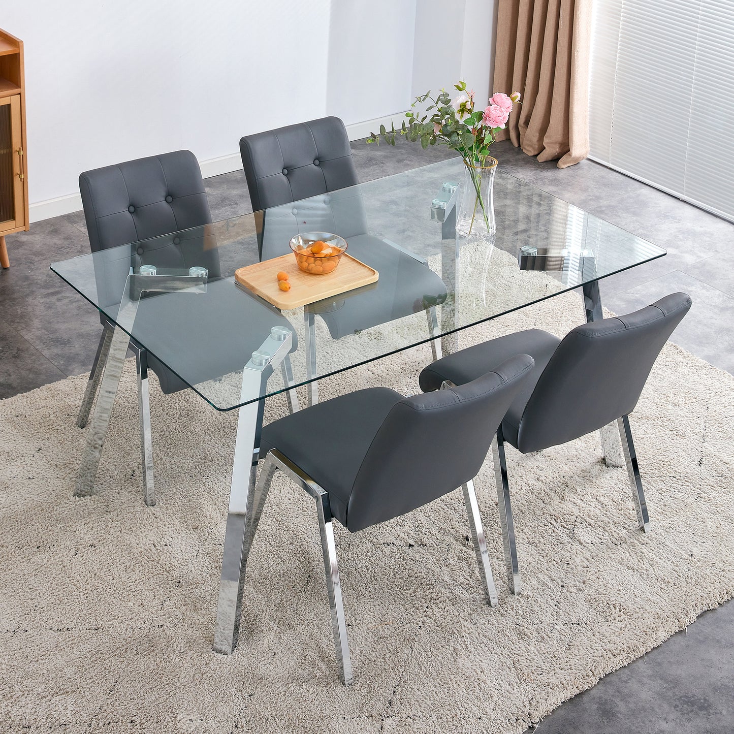 dining tablet set- black