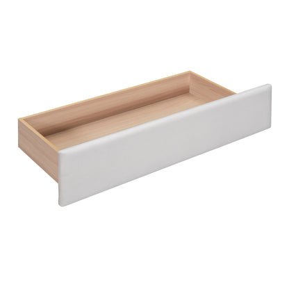 Upholstered Multi-functional Daybed with Cup Holder and a set of USB Ports and Sockets, Beige