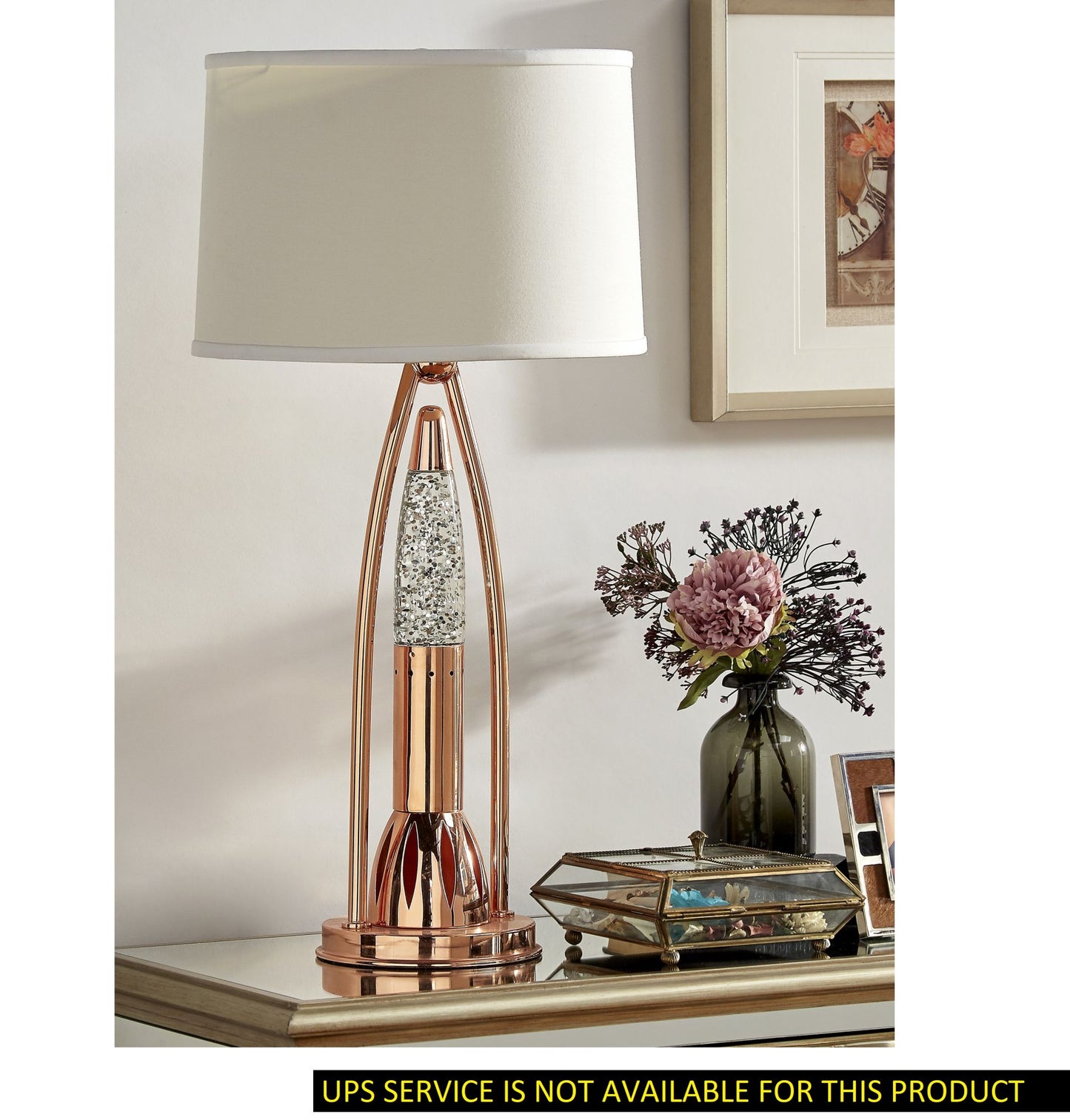 beautiful water dancing table lamp