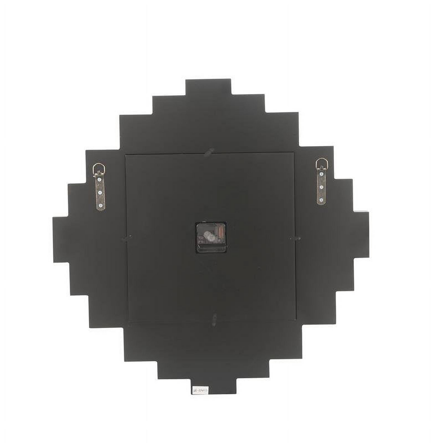 lavina wall clock in mirrored & faux diamonds