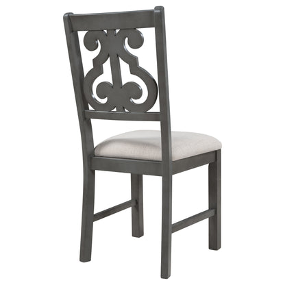 5-Piece Round Dining Table Set