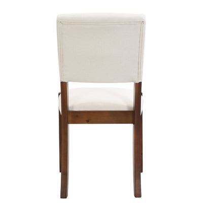 4-Piece Modern Dining Furniture Set  46" Faux Marble Style