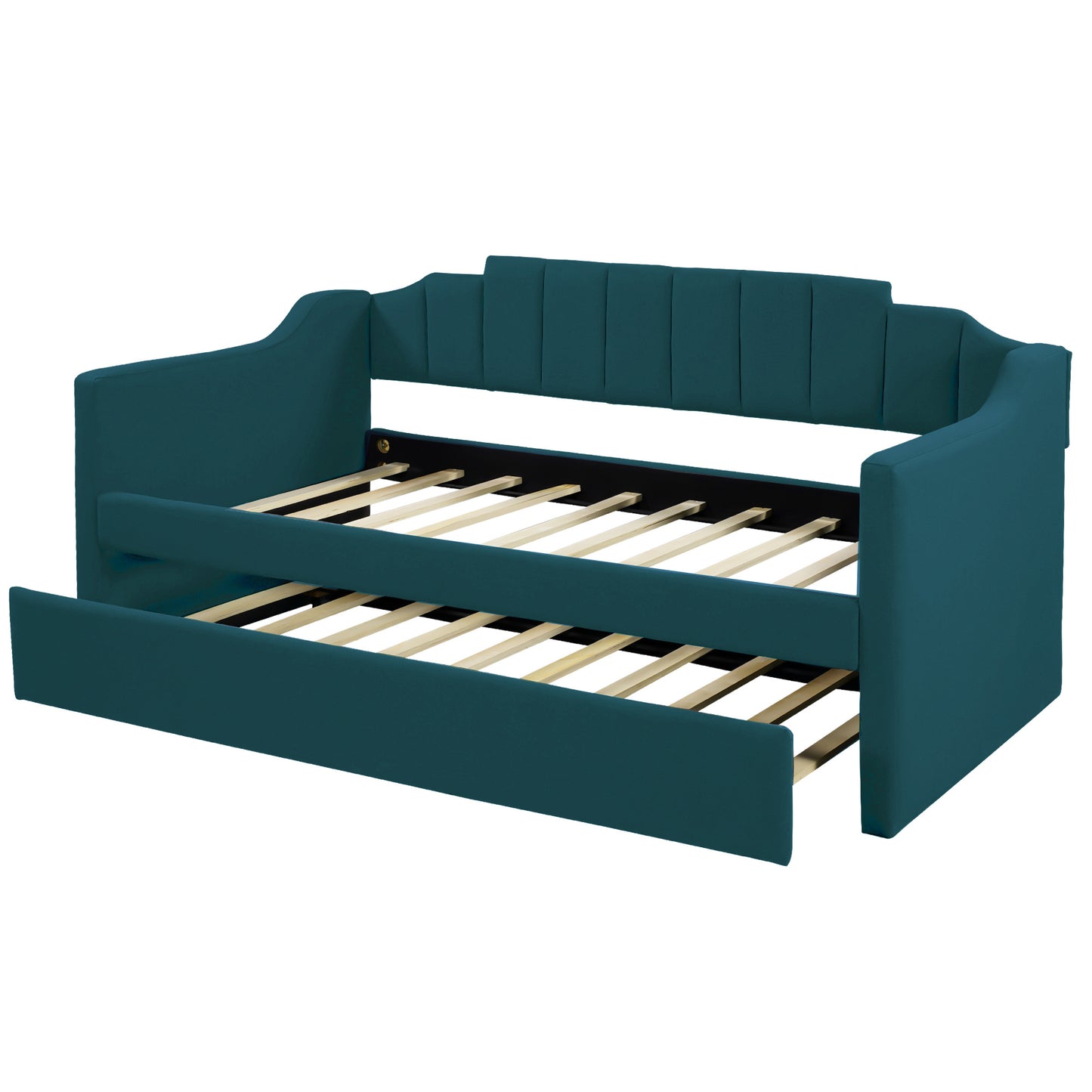 upholstered twin daybed with trundle