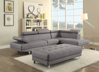 Riveredge Sectional in Grey